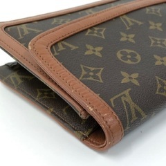 J3269 LOUIS VUITTON ルイヴィトン ポシェットダムGM クラッチバッグ モノグラム M51810の画像