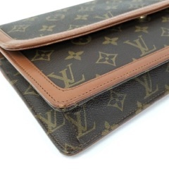 J3269 LOUIS VUITTON ルイヴィトン ポシェットダムGM クラッチバッグ モノグラム M51810の画像