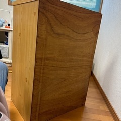 [値下げ！！]木製タンス　中古品　の画像
