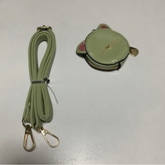 バッグセット プレゼント 軽量 ギフト 小さめ グリーン　ショルダー　2way 未使用の画像