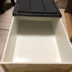 あげます。収納ケース汚れあり