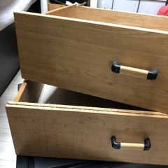 差し上げます。引き出し2個　の画像