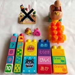 アンパンマン　ブロックの画像