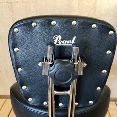 Pearl パール Roadsterドラムスローン(サドル型シート+バックレスト)の画像