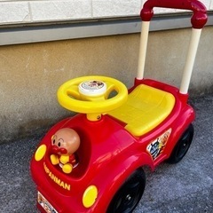 「受渡決定」アンパンマンの足こぎ車