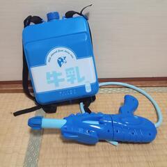 【１度使用】キッズ用 リュック型水鉄砲