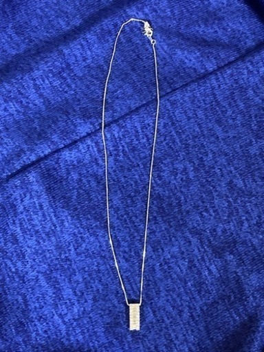 今日昼12:00まで‼️ホワイトゴールドダイヤネックレス