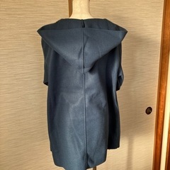 藍色のコート☆フリーサイズの画像