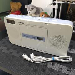 美品 TOSHIBA CDラジカセ 2014年製造