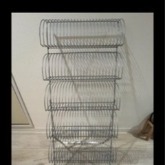 CDラック　折りたたみの画像