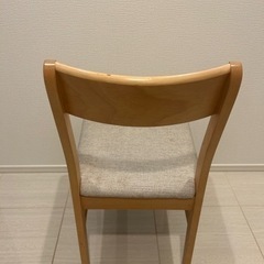 【無料】天然木ダイニングテーブル⭐︎の画像