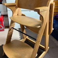 【ご成約済み】カトージ　木製プレミアム ベビーチェア 22947 ナチュラルの画像