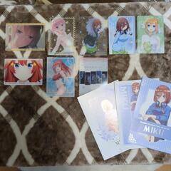 五等分の花嫁まとめグッズの画像
