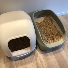 猫のトイレ　2つまとめて