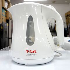 T-fal 電気ケトル 1.2L  KO3408JP ジャスティンプラス ホワイト/白 ティファール ポット 札幌市 中央区 南12条の画像