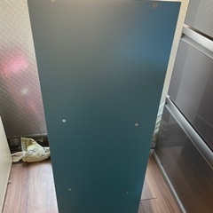 ブルーのカラーボックスの画像