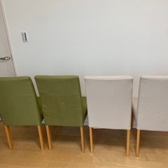 ニトリ　ダイニングチェア　4脚セットの画像