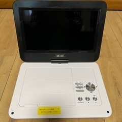 【お話中】ポータブルDVDプレーヤー