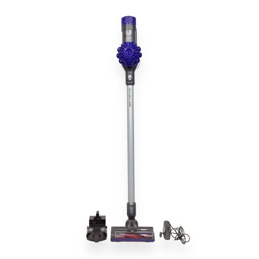 24Y007 ジ5 dyson ダイソン サイクロン式コードレスクリーナー SV07 壁掛けホルダー付 中古