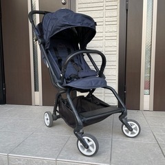 サイベックスcybex イージーS デニムブルー　バンパーバー・...