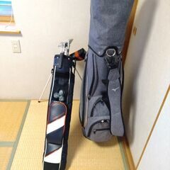 最終値下げ　ゴルフキャディバッグ及びセルフバックのセット
