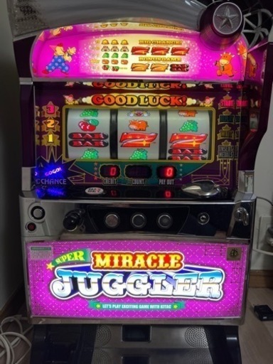 (受け渡し決定)スーパーミラクルジャグラー 実機