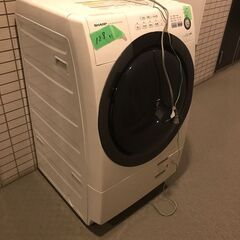 SHARP ドラム式洗濯機 本体 JUST SIZE ES-S7B d1aee1d1-729c-43ea-8b8c-