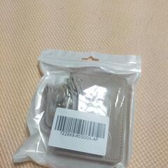 パスケース レザー定期入れ 通学 icカードホルダー リール付き IC乗車カードの画像