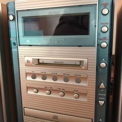 🉐CD/MD/カセット コンポ　の画像