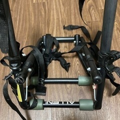 取付簡単　自転車　2台積み可　リア サイクルキャリアの画像