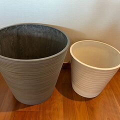 鉢カバー2つセット　8号・10号　の画像