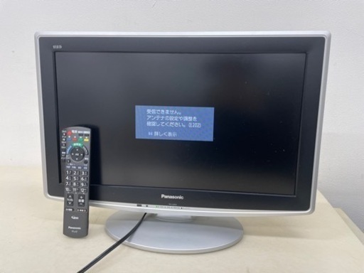 Panasonic/パナソニック VIERA/ビエラ デジタルハイビジョン液晶テレビ TH-L22D2-K リモコン/B-CASカード付 2010年製 22インチ