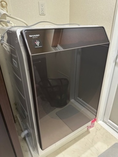 2017年製 SHARP ドラム式洗濯機 ES-G110-TL