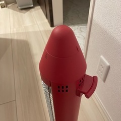 コイズミ ヒーター グラファイトヒーター 電気ストーブ 600/300W レッド (あか) KKS-0613/Rの画像