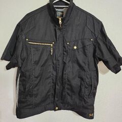 最終値下【今月で処分】作業着 半袖 黒 L