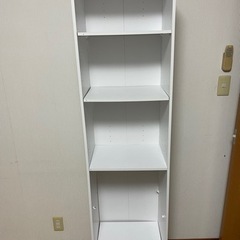 【訳あり】小スペースで背の高いカラーボックス