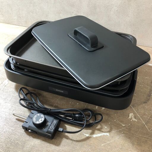 3/25終NH 象印 ホットプレート EA-KJ30 ZOJIRUSHI 焼肉 たこ焼き パエリア パスタ すき焼き 動作確認済 菊TK