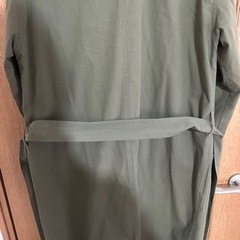 WALTS×WHATEVERWORKS ショールカラーコート -khaki-の画像