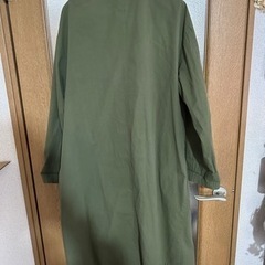 WALTS×WHATEVERWORKS ショールカラーコート -khaki-の画像