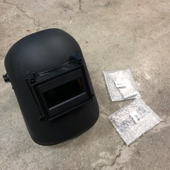 溶接面　替えのガラス付きの画像