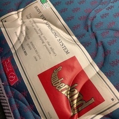 ダブルベット　フランスベッドマットレスの画像