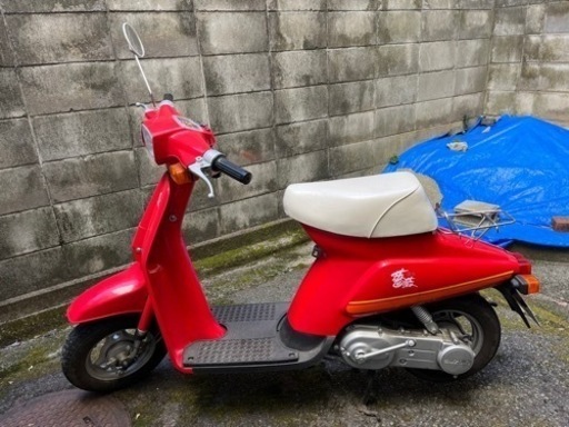 レアバイク美品スズキ薔薇原付スクーター