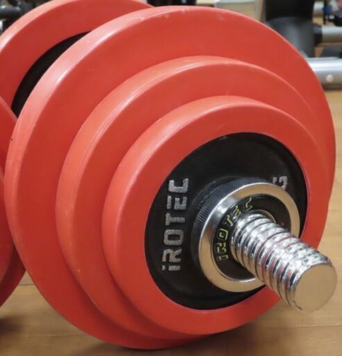 irotec 25kg ダンベル ♪IROTEC/アイロテック ダンベル 20kg×2＝40kg 札幌♪