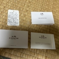 COACH ビジネスバッグ　ブリーフケース　牛革の画像