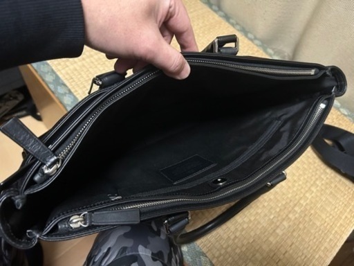 COACH ビジネスバッグ　ブリーフケース　牛革