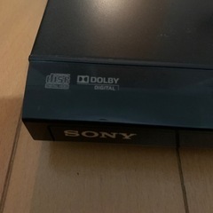 SONY CD／DVD Player DVP-SR20の画像