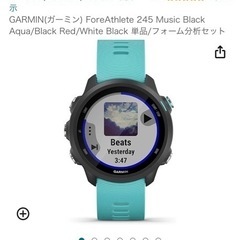 GARMIN(ガーミン) ForeAthlete 245 Music