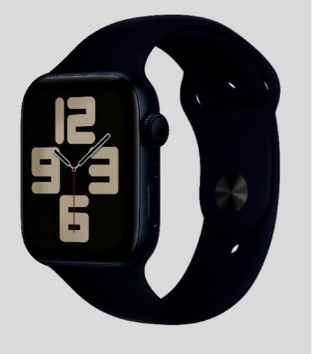 Apple Watch SE（GPSモデル）- 44mmミッドナイトアルミニウム
