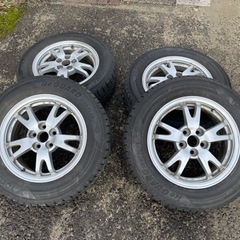 プリウス30 スタッドレス　195/65R15 6部山