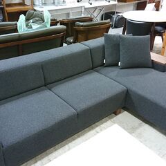 FLANNEL SOFA｜フランネルソファ｜BRICK｜木肘テー...